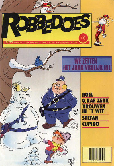 Cover for Robbedoes (Dupuis, 1938 series) #2699