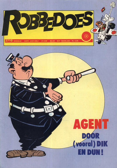 Cover for Robbedoes (Dupuis, 1938 series) #2710