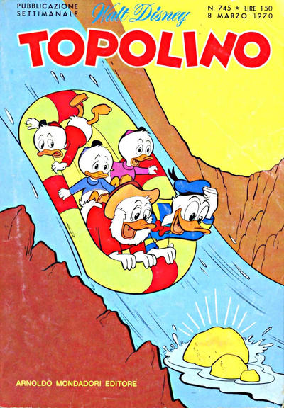 Cover for Topolino (Mondadori, 1949 series) #745
