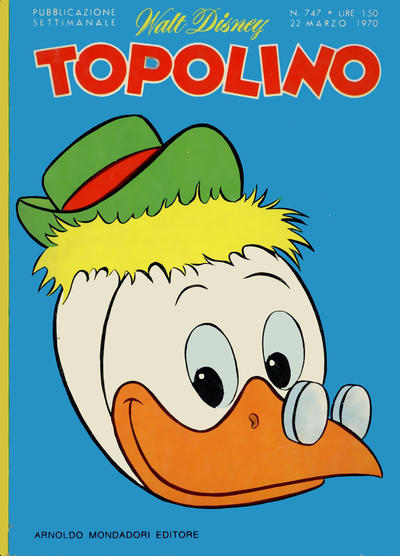 Cover for Topolino (Mondadori, 1949 series) #747