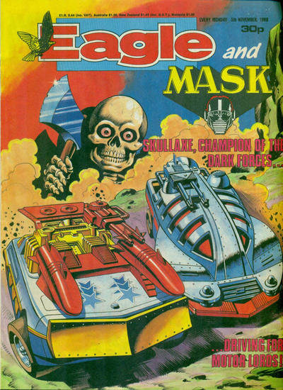 Cover for Eagle (IPC, 1982 series) #5 November 1988 [346]