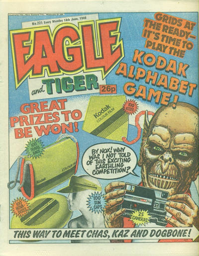Cover for Eagle (IPC, 1982 series) #221