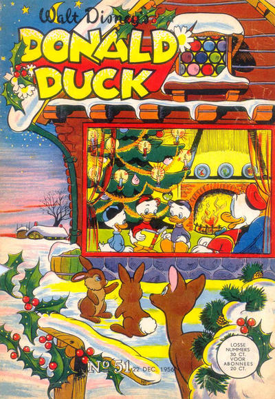 Cover for Donald Duck (Geïllustreerde Pers, 1952 series) #51/1956