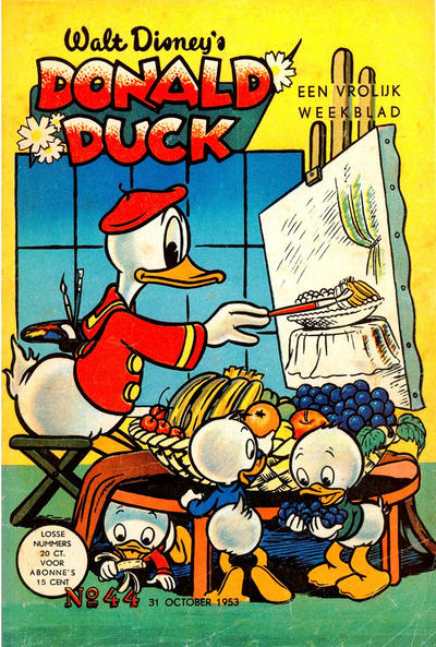 Cover for Donald Duck (Geïllustreerde Pers, 1952 series) #44/1953