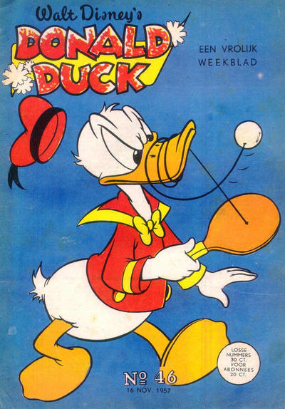 Cover for Donald Duck (Geïllustreerde Pers, 1952 series) #46/1957