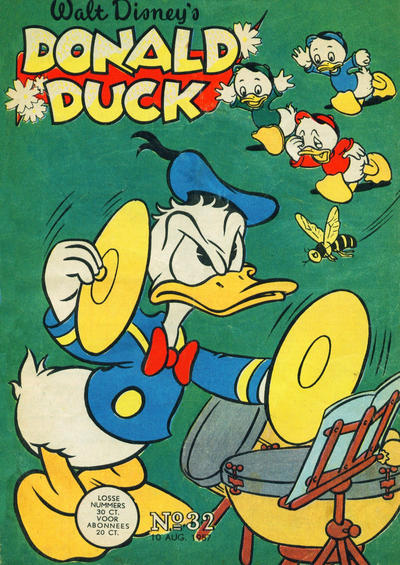Cover for Donald Duck (Geïllustreerde Pers, 1952 series) #32/1957
