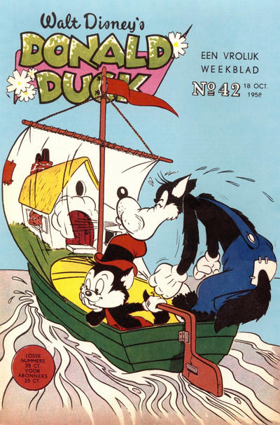 Cover for Donald Duck (Geïllustreerde Pers, 1952 series) #42/1958