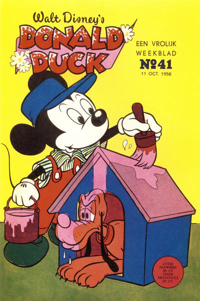 Cover for Donald Duck (Geïllustreerde Pers, 1952 series) #41/1958
