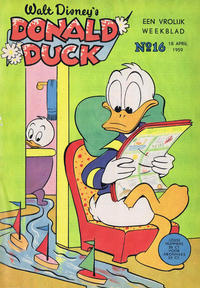 Cover Thumbnail for Donald Duck (Geïllustreerde Pers, 1952 series) #16/1959