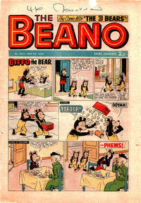 Cover Thumbnail for The Beano (D.C. Thomson, 1950 series) #1612