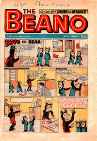 Cover Thumbnail for The Beano (D.C. Thomson, 1950 series) #1616