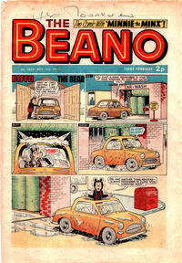 Cover Thumbnail for The Beano (D.C. Thomson, 1950 series) #1633