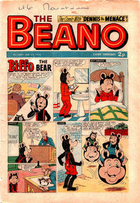 Cover Thumbnail for The Beano (D.C. Thomson, 1950 series) #1642