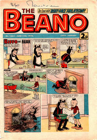 Cover Thumbnail for The Beano (D.C. Thomson, 1950 series) #1665
