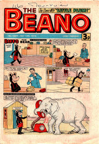 Cover Thumbnail for The Beano (D.C. Thomson, 1950 series) #1669