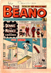 Cover Thumbnail for The Beano (D.C. Thomson, 1950 series) #1687