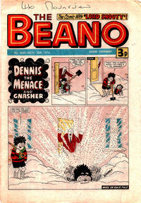 Cover Thumbnail for The Beano (D.C. Thomson, 1950 series) #1689