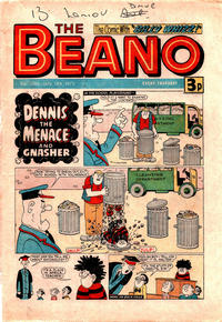 Cover Thumbnail for The Beano (D.C. Thomson, 1950 series) #1696
