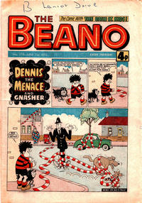 Cover Thumbnail for The Beano (D.C. Thomson, 1950 series) #1718