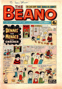 Cover Thumbnail for The Beano (D.C. Thomson, 1950 series) #1755