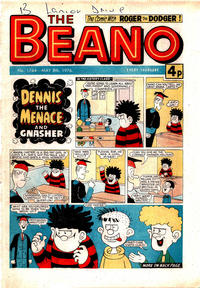 Cover Thumbnail for The Beano (D.C. Thomson, 1950 series) #1764
