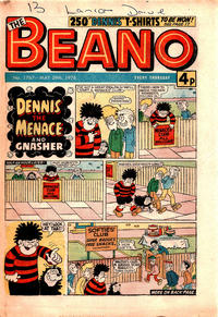 Cover Thumbnail for The Beano (D.C. Thomson, 1950 series) #1767