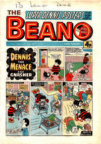 Cover Thumbnail for The Beano (D.C. Thomson, 1950 series) #1809