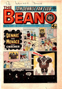 Cover Thumbnail for The Beano (D.C. Thomson, 1950 series) #1811