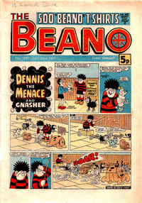 Cover Thumbnail for The Beano (D.C. Thomson, 1950 series) #1827