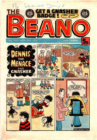 Cover Thumbnail for The Beano (D.C. Thomson, 1950 series) #1843
