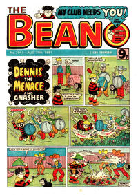 Cover Thumbnail for The Beano (D.C. Thomson, 1950 series) #2041