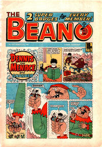 Cover Thumbnail for The Beano (D.C. Thomson, 1950 series) #2331