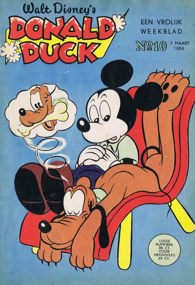 Cover for Donald Duck (Geïllustreerde Pers, 1952 series) #10/1959