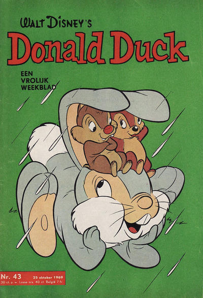 Cover for Donald Duck (Geïllustreerde Pers, 1952 series) #43/1969