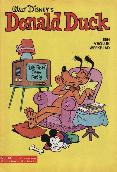 Cover for Donald Duck (Geïllustreerde Pers, 1952 series) #40/1969