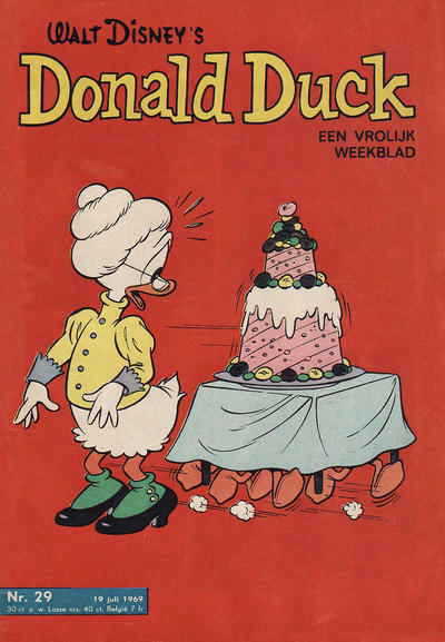 Cover for Donald Duck (Geïllustreerde Pers, 1952 series) #29/1969