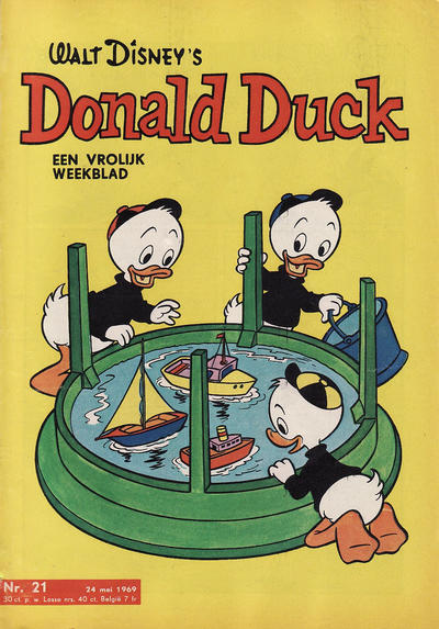 Cover for Donald Duck (Geïllustreerde Pers, 1952 series) #21/1969