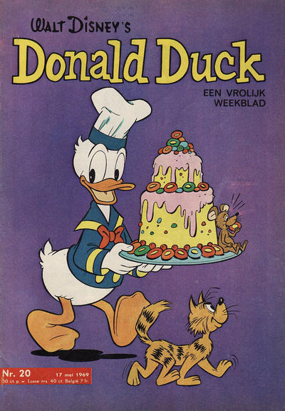 Cover for Donald Duck (Geïllustreerde Pers, 1952 series) #20/1969