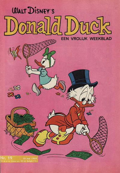 Cover for Donald Duck (Geïllustreerde Pers, 1952 series) #19/1969