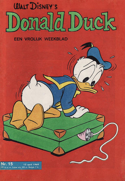 Cover for Donald Duck (Geïllustreerde Pers, 1952 series) #15/1969