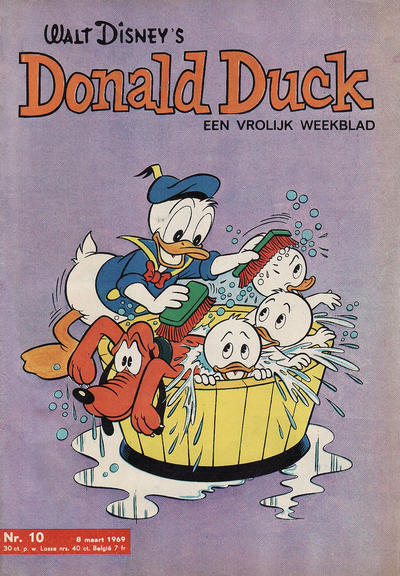 Cover for Donald Duck (Geïllustreerde Pers, 1952 series) #10/1969