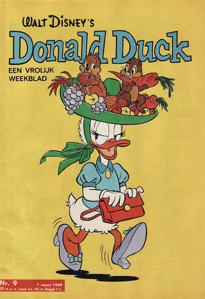 Cover for Donald Duck (Geïllustreerde Pers, 1952 series) #9/1969