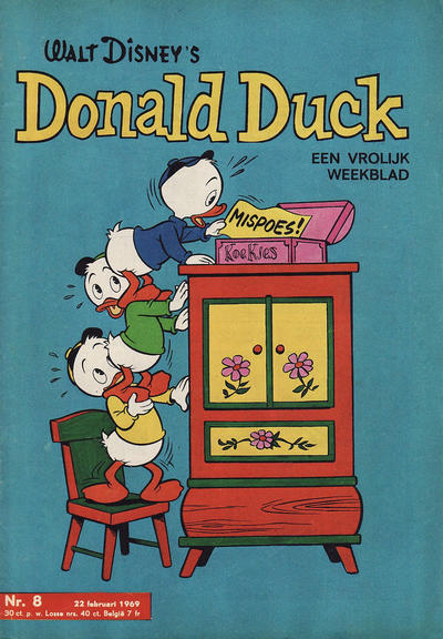 Cover for Donald Duck (Geïllustreerde Pers, 1952 series) #8/1969