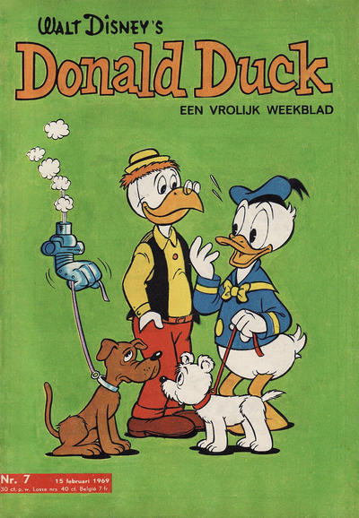 Cover for Donald Duck (Geïllustreerde Pers, 1952 series) #7/1969