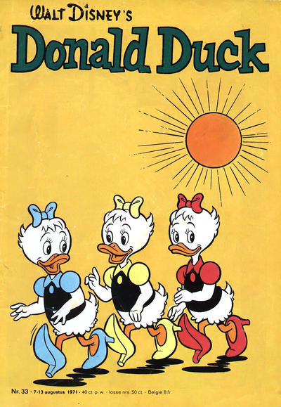 Cover for Donald Duck (Geïllustreerde Pers, 1952 series) #33/1971
