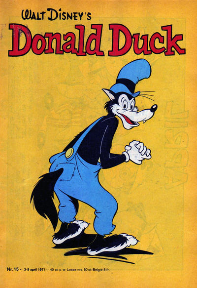 Cover for Donald Duck (Geïllustreerde Pers, 1952 series) #15/1971