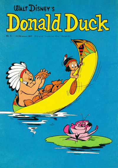 Cover for Donald Duck (Geïllustreerde Pers, 1952 series) #5/1971