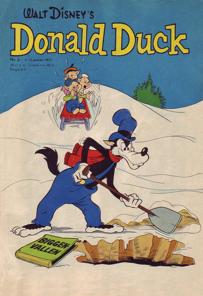 Cover for Donald Duck (Geïllustreerde Pers, 1952 series) #3/1971