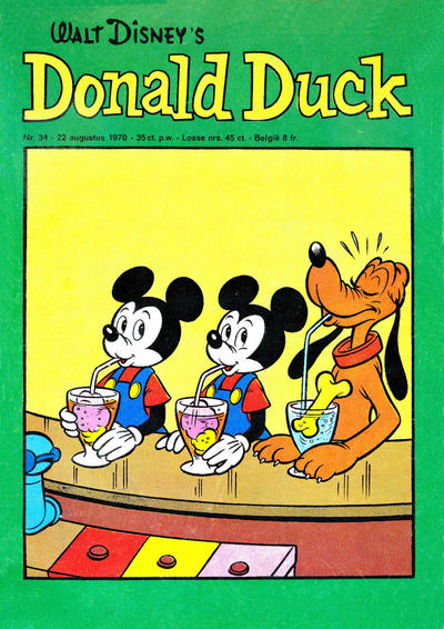 Cover for Donald Duck (Geïllustreerde Pers, 1952 series) #34/1970