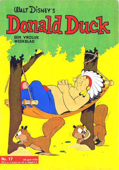 Cover for Donald Duck (Geïllustreerde Pers, 1952 series) #17/1970
